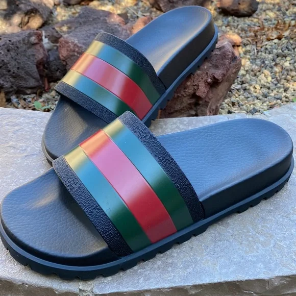 Gucci
Pursuit Trek Web Slide Sandals ? ?Gucci Pursuit Trek Slides Size 5-15 Sandals Flip Flop  main image 4